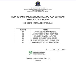 CANDIDATURAS HOMOLOGADAS